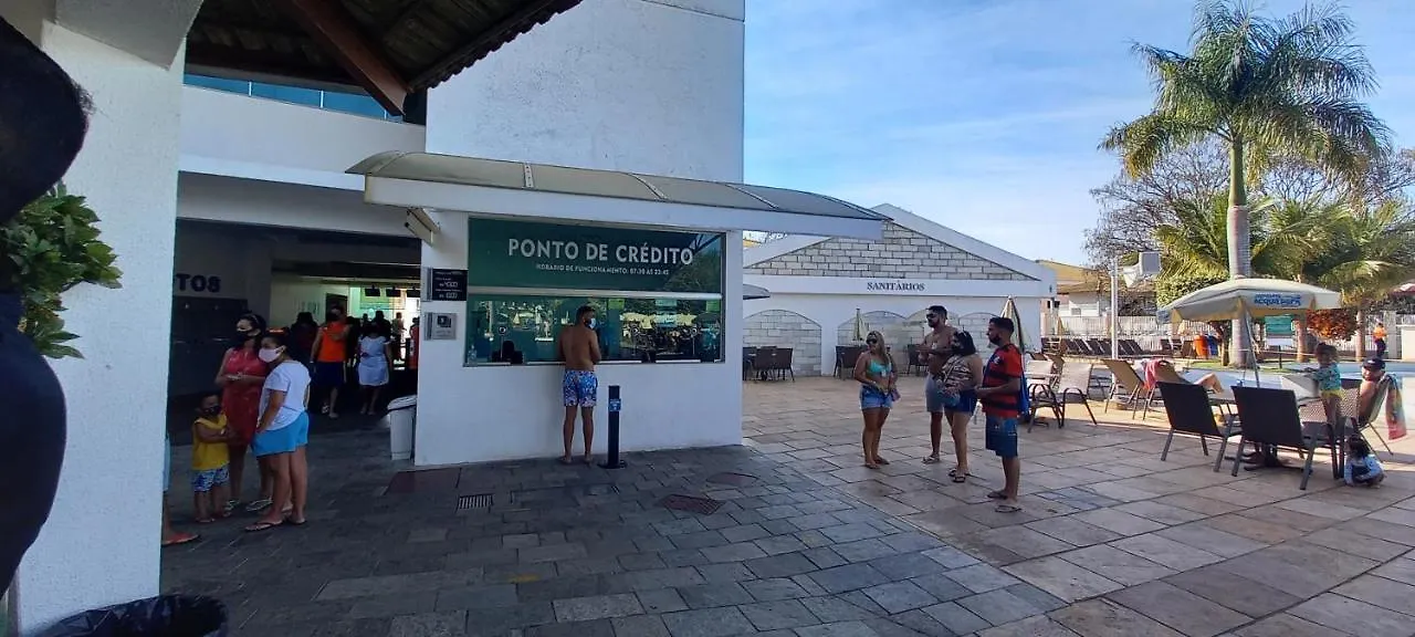 Casa de Férias Flats Condomínio Lacqua diRoma I Jardins Aqua Parque